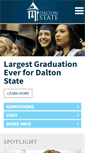 Mobile Screenshot of daltonstate.edu